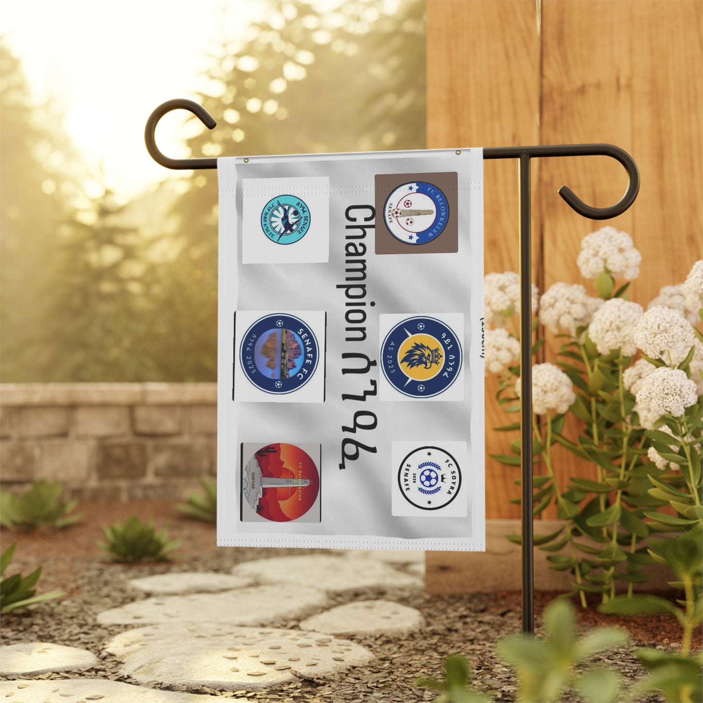 Custom Garden & House Champion Banner - Home Decor for Celebrations
