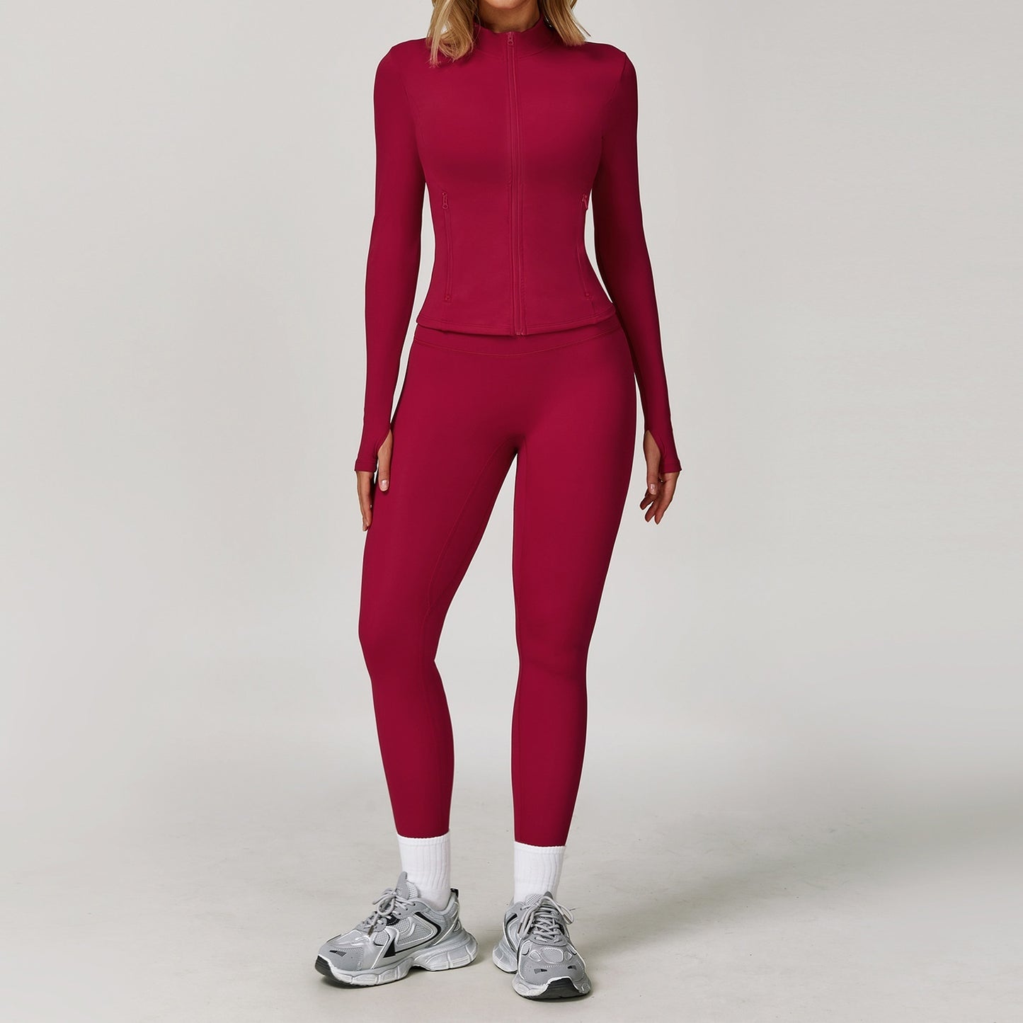 Tight Quick-drying Workout Outdoor Running Brushed Yoga Suit