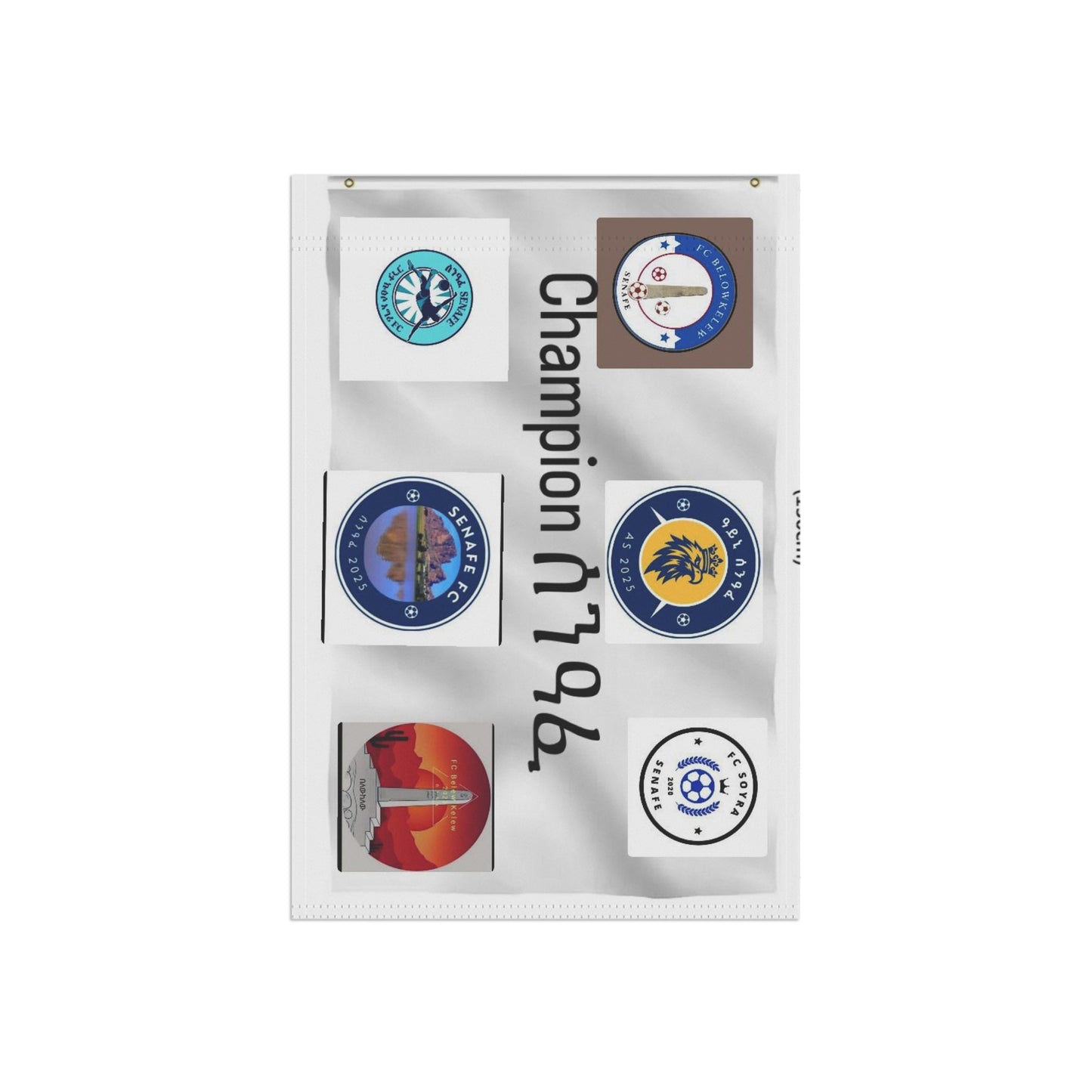 Custom Garden & House Champion Banner - Home Decor for Celebrations