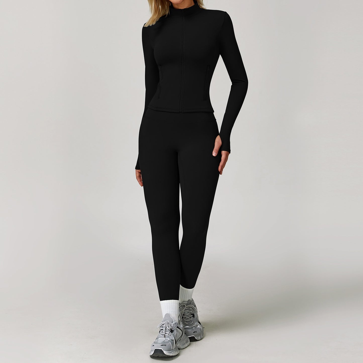 Tight Quick-drying Workout Outdoor Running Brushed Yoga Suit