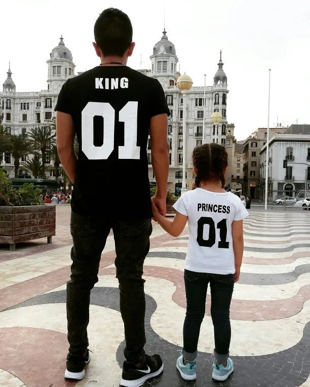 T-shirt Koning 07 Koningin 07 Prinses