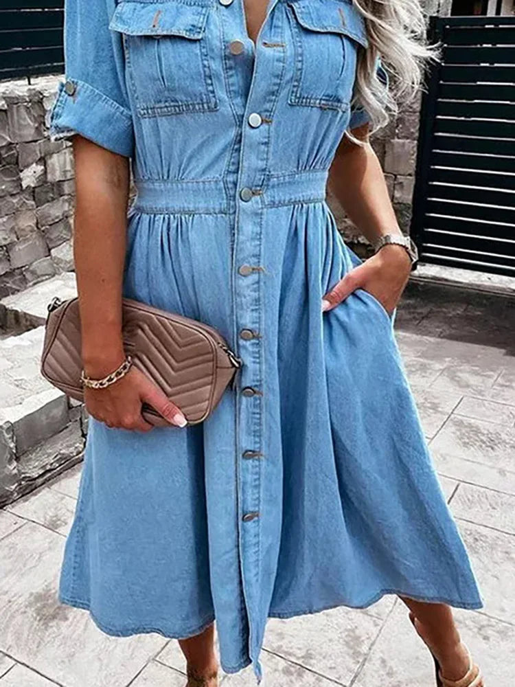 Denim Jurk