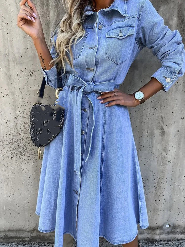 Denim Jurk