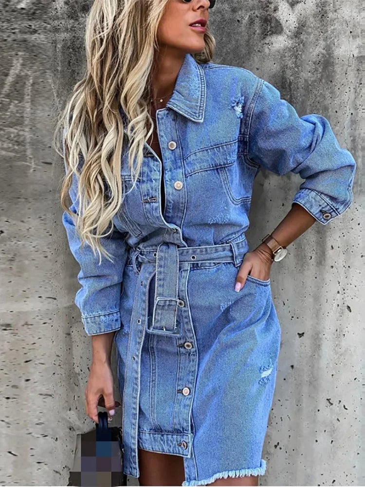 Denim Jurk
